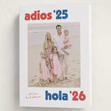 "adios" - Holiday Cards in Azure by Megan Davis - Folded Card