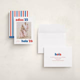 "adios" - Holiday Cards in Azure by Megan Davis - Assembled