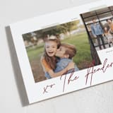 "Snapshots" - Holiday Cards in Merlot by That Girl Press - Detail