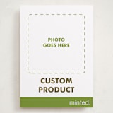 "Portrait" - Holiday Cards in Charcoal by Minted - Front