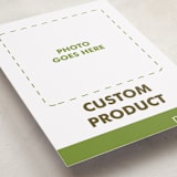 "Portrait Custom" - Holiday Cards in Charcoal by Minted - Detail
