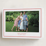 "Bowery" - Holiday Cards in Candy Cane by Megan Davis - Folded Card