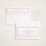 "Bowery" - Holiday Cards in Candy Cane by Megan Davis - FREE Recipient Addressing