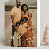 "Swept Away" - Holiday Cards in Winter by Design Lotus - Folded Card