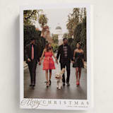 "Footnote" - Holiday Cards in Honey by Carolyn MacLaren - Folded Card