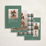 "Basics" - Holiday Cards in Snowberry by Pixel and Hank - Back of Card Options