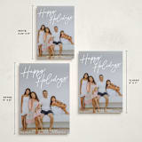 "Caroling" - Holiday Cards in Snow by Robert and Stella - Formats Available