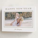 "Resort style" - Holiday Cards in Caramel by Stacey Meacham - Folded Card