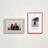 "newsie" - Holiday Cards in Candy Cane by Ellen Schlegelmilch - Photo Orientation Options