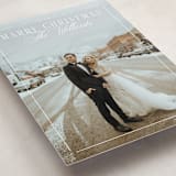 "Marry Christmas" - Holiday Cards in Snowmelt by Keen Peachy - Detail