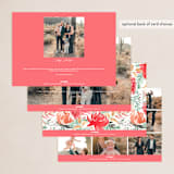 "bold christmas floral" - Holiday Cards in Earth by Phrosné Barwood - Back of Card Options