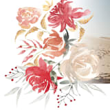 "bold christmas floral" - Holiday Cards in Earth by Phrosné Barwood - Detail