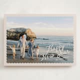 "Dispatch" - Holiday Cards in Creamer by Pixel and Hank - Front