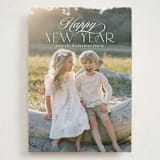 "Ashby" - Holiday Cards in Snow by Deynaaz Daraei - Front