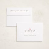 "Tipografia" - Holiday Cards in Sugar by Olivia Raufman - FREE Recipient Addressing
