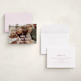 "All Merry Days" - Holiday Cards in Winter Rose by Baumbirdy - Assembled
