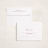 "All Merry Days" - Holiday Cards in Winter Rose by Baumbirdy - FREE Recipient Addressing