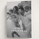 "Wonderful Christmas Time" - Holiday Cards in Snowflake by Wildfield Paper Co - Folded Card