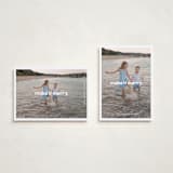 "frolicsome" - Holiday Cards in Snow by Snow and Ivy - Photo Orientation Options