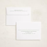 "Nostalgic Ribbon Border" - Holiday Cards in Elf Shoes by Erika Firm - FREE Recipient Addressing