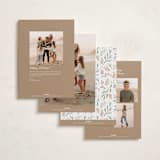 "Sedgwick" - Holiday Cards in Snow by Jennifer Wick - Back of Card Options