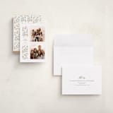 "Sedgwick" - Holiday Cards in Snow by Jennifer Wick - Assembled