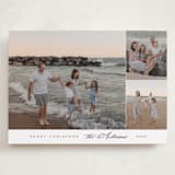"Elegant Trio" - Holiday Cards in Snow by Nicole Walsh - Front