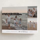"Elegant Trio" - Holiday Cards in Snow by Nicole Walsh - Folded Card