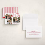 "Telluride" - Holiday Cards in Candy Cane by Kristie Kern - Assembled