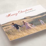 "Lightly Scripted" - Holiday Cards in Holly Berry by Cass Loh - Detail