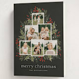 "O' Christmas Tree" - Holiday Cards in Wreath by Wildfield Paper Co - Folded Card