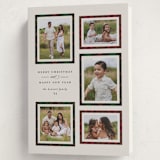 "Plaid Gallery" - Holiday Cards in Eggnog by Erica Krystek - Folded Card