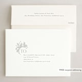 "Growing Frame" - Holiday Cards in Snowflake by Monika Torun - FREE Recipient Addressing