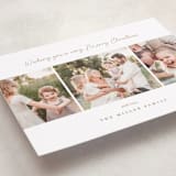 "Simple Trio" - Holiday Cards in Antique by Jennifer Postorino - Detail