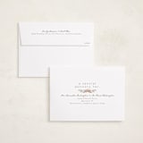 "Multi Swag" - Holiday Cards in Sage by Everett Paper Goods - FREE Recipient Addressing