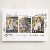 "Warmest Wish" - Holiday Cards in Peppermint by Susan Moyal - Front