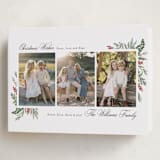 "Warmest Wish" - Holiday Cards in Peppermint by Susan Moyal - Folded Card