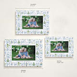 "Nutcracker ribbons" - Holiday Cards in Blue Ribbon by Sarah Knight - Formats Available
