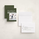 "Totally Wonderful" - Holiday Cards in Pine by Robert and Stella - Assembled