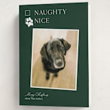"Nice pup" - Holiday Cards in Forest by Kat Roberts - Folded Card