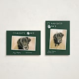 "Nice pup" - Holiday Cards in Forest by Kat Roberts - Photo Orientation Options