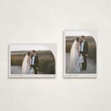 "Arched Simplicity" - Holiday Cards in Eggnog by Oma N. Ramkhelawan - Photo Orientation Options