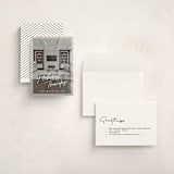 "Holiday Thanks!" - Holiday Cards in Snow by Pine Street Creative - Assembled