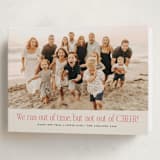 "Short on Time" - Holiday Cards in Eggnog by Erica Krystek - Folded Card