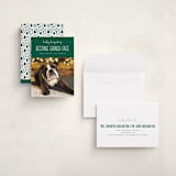 "Grinch Face" - Holiday Cards in Noble Fir by Erica Krystek - Assembled