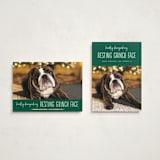 "Grinch Face" - Holiday Cards in Noble Fir by Erica Krystek - Photo Orientation Options