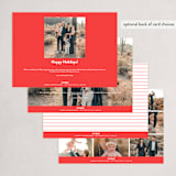 "joy for days" - Holiday Cards in Berry by JoAnn Jinks - Back of Card Options