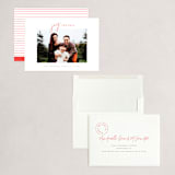 "joy for days" - Holiday Cards in Berry by JoAnn Jinks - Assembled
