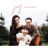 "joy for days" - Holiday Cards in Berry by JoAnn Jinks - Detail