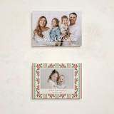 "Retro Modern" - Holiday Cards in Blizzard by Wildfield Paper Co - Photo Orientation Options